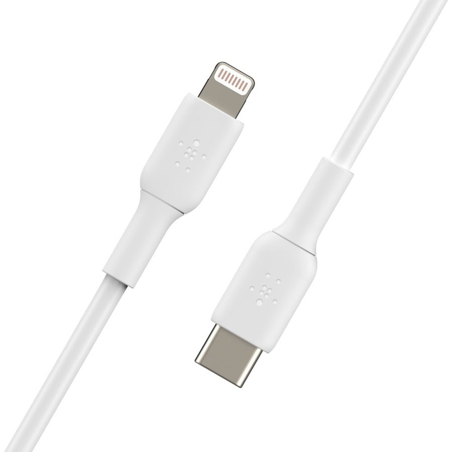 Belkin BoostCharge USB-C to Lightning Cable (1 meter / 3.3 foot, White) — CAA003bt1MWH