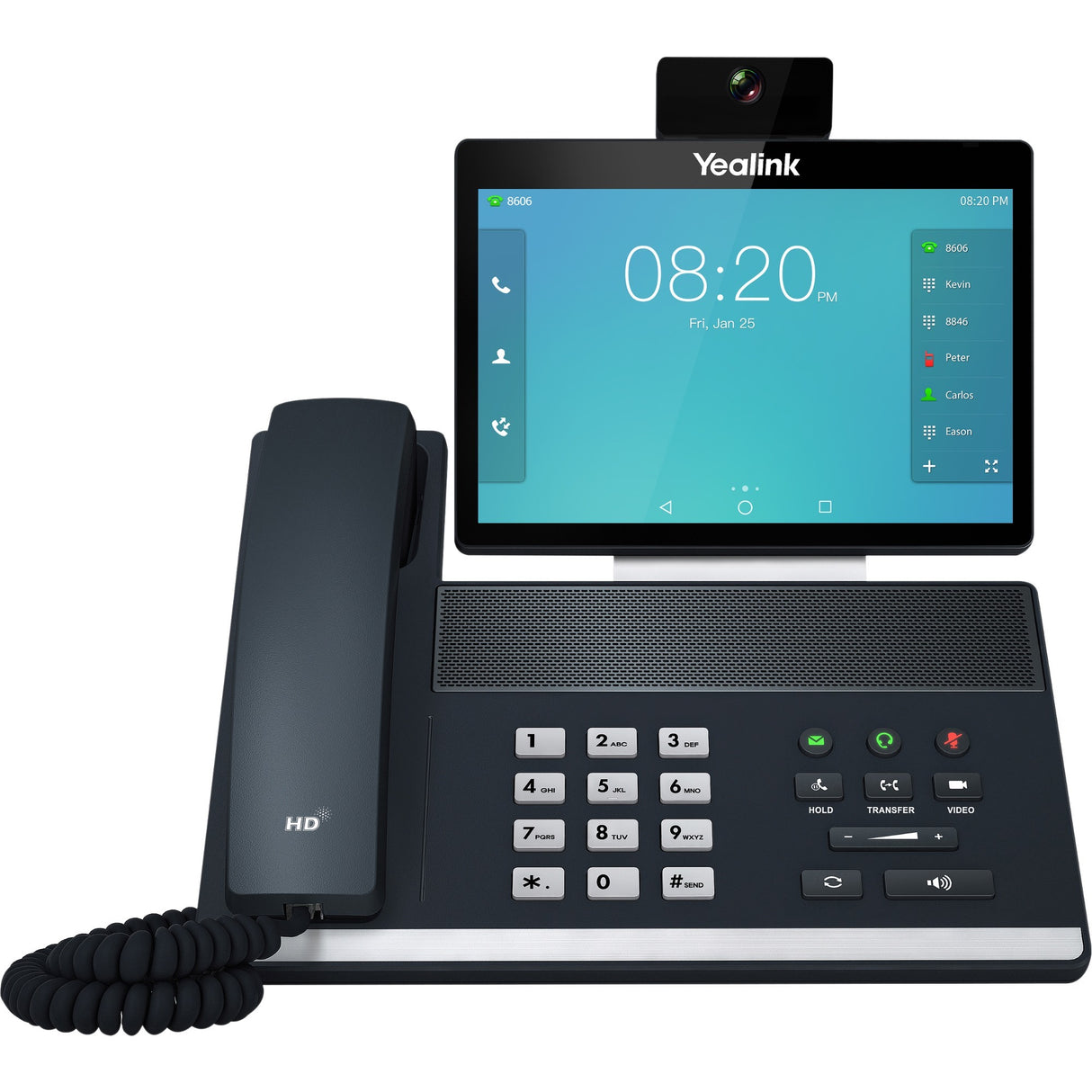 Yealink VP59 IP Phone - Corded - Corded/Cordless - Wi-Fi, Bluetooth - Desktop - Classic Gray — 1303050