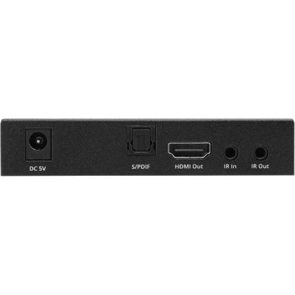 SIIG 1x2 4K60Hz HDMI Splitter Over Cat6 Extender with Loopout/IR/ARC & RS-232 - Up to 230ft (70m) - Near Zero Latency — CE-H27911-S1