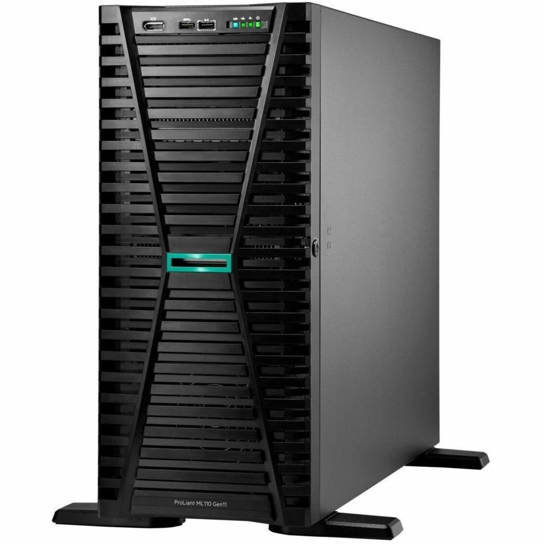 HPE ProLiant ML110 G11 4.5U Tower Server - 1 Xeon Gold 5416S 2 GHz - 32 GB RAM - Serial ATA Controller — P55537-001