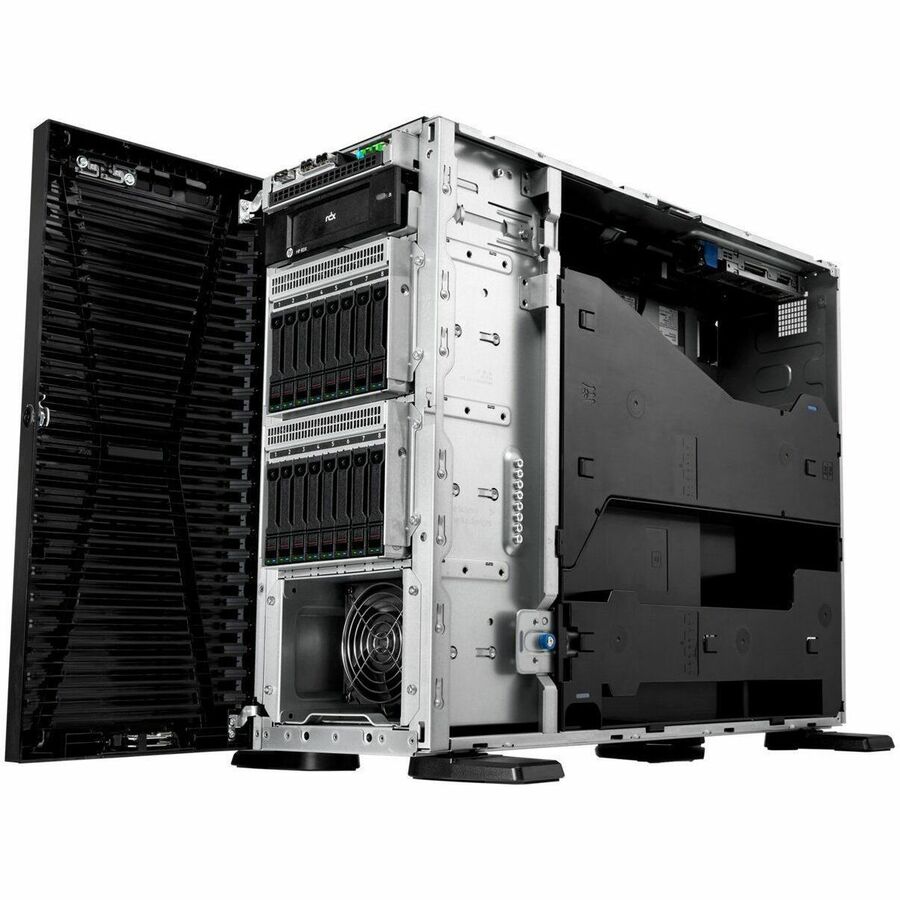 HPE ProLiant ML110 G11 4.5U Tower Server - 1 Xeon Gold 5416S 2 GHz - 32 GB RAM - Serial ATA Controller — P55537-001