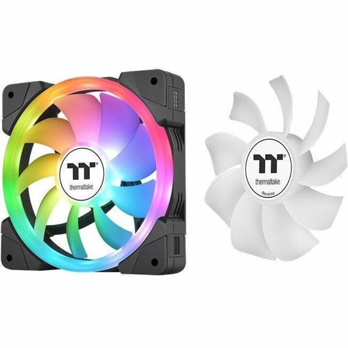 Thermaltake SWAFAN EX12 ARGB Sync PC Cooling Fan TT Premium Edition (3-Fan Pack) - 3 Pack — CL-F167-PL12SW-A