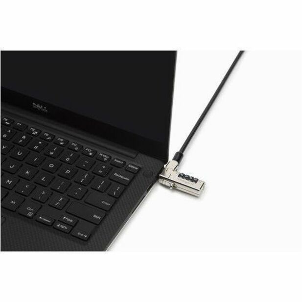 Kensington Slim N17 2.0 Serialized Combination Laptop Lock for Wedge-Shaped Slots — K65096WW