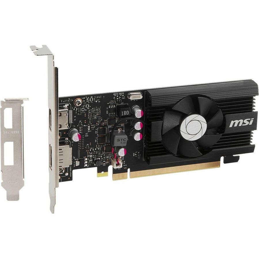 MSI NVIDIA GeForce GT 1030 Graphic Card - 4 GB DDR4 SDRAM - Low-profile — G103044PC