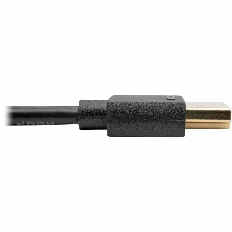 Eaton Tripp Lite Series Slim High-Speed HDMI Cable with Ethernet and Digital Video with Audio, UHD 4K 60 Hz (M/M), Black, 10 ft. (3.1 m) — P569-010-SLIM