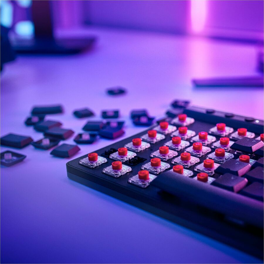 Logitech G515 LIGHTSPEED TKL Low Profile Wireless Gaming Keyboard, LIGHTSYNC RGB, Thin Tenkeyless Design, PBT Keycaps, Tactile (Brown) Mechanical Switches, Black — 920-012423