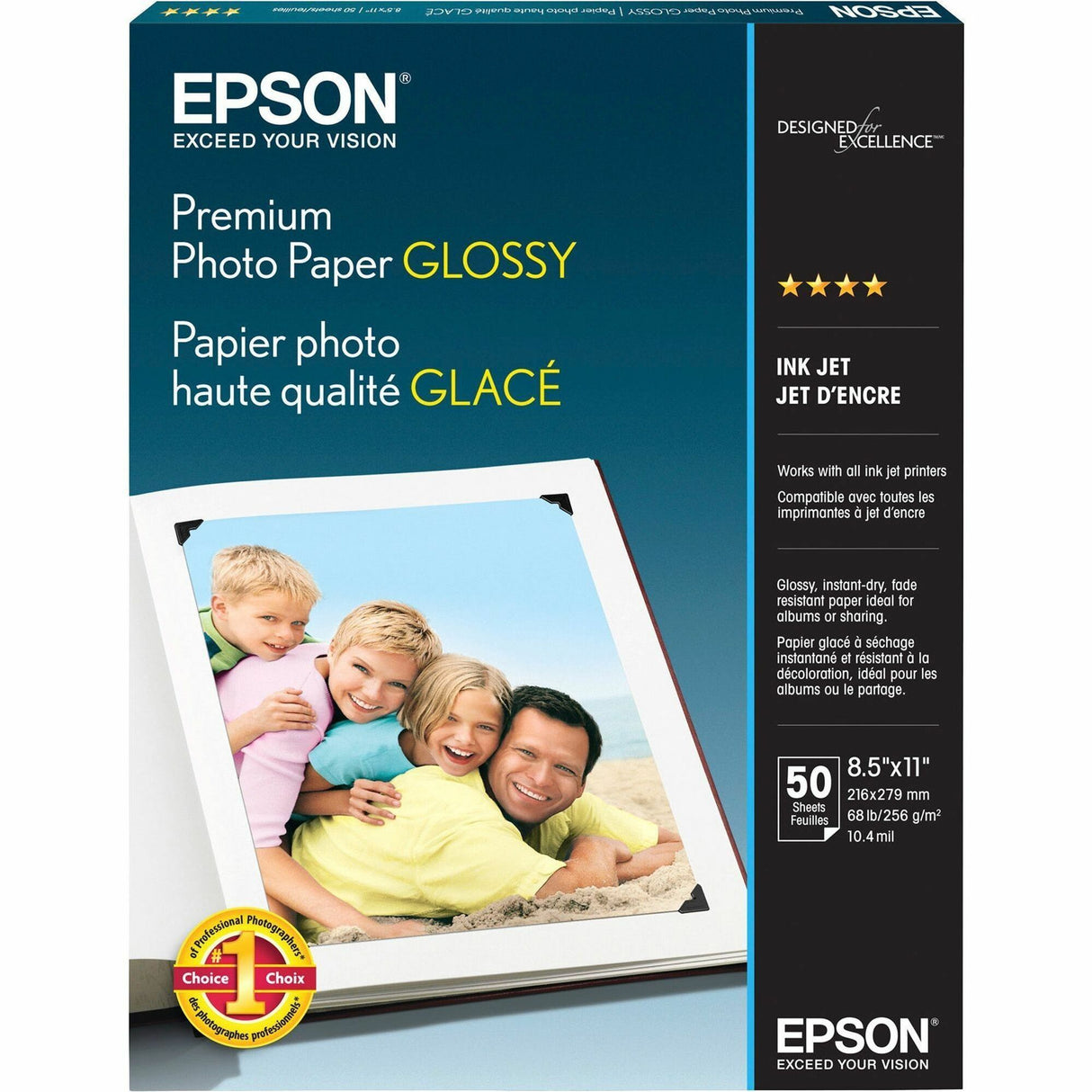 Epson Premium Photo Glossy InkJet Paper — S041667