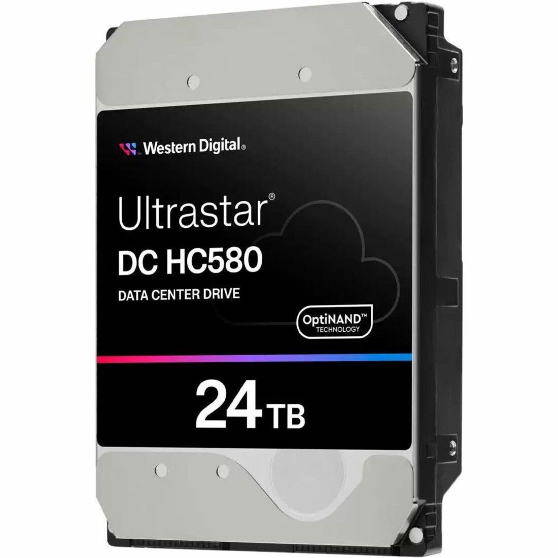 Western Digital Ultrastar DC HC580 0F62801 24 TB Hard Drive - 3.5" Internal - SAS - Conventional Magnetic Recording (CMR) Method — 0F62801