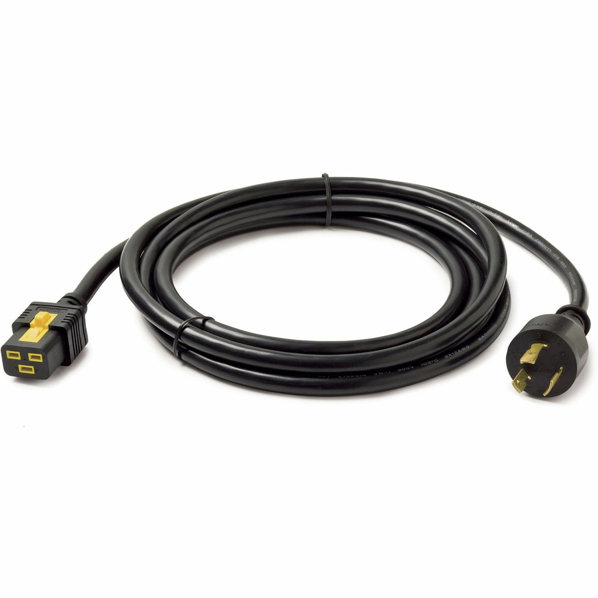 APC NetShelter Power Cord, Locking, IEC C19 to NEMA L5-20P, 3.0m — AP8752
