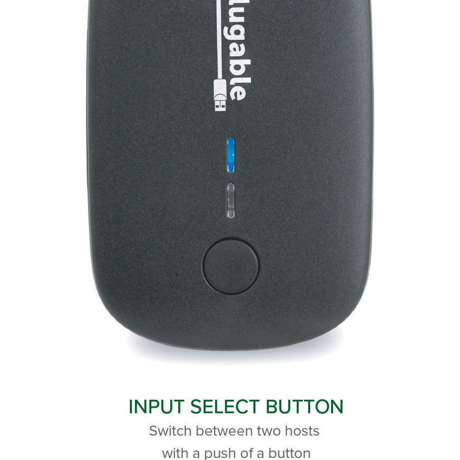 Plugable USB 3.0 Sharing Switch for One-Button Swapping of USB Device or Hub Between Two Computers — USB3-SWITCH2