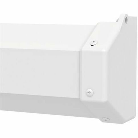 Da-Lite Mounting and Extension Brackets - No. 6 Sheet Metal Wall Brackets - 6in x 6in L-bracket - Black — 98035