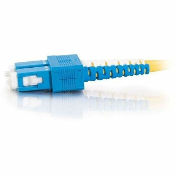 C2G 10m SC-SC 9/125 Duplex Single Mode OS2 Fiber Cable - Yellow - 33ft — 18575