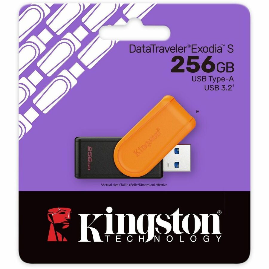 Kingston DataTraveler Exodia S USB Flash Drive — DTXS/256GB
