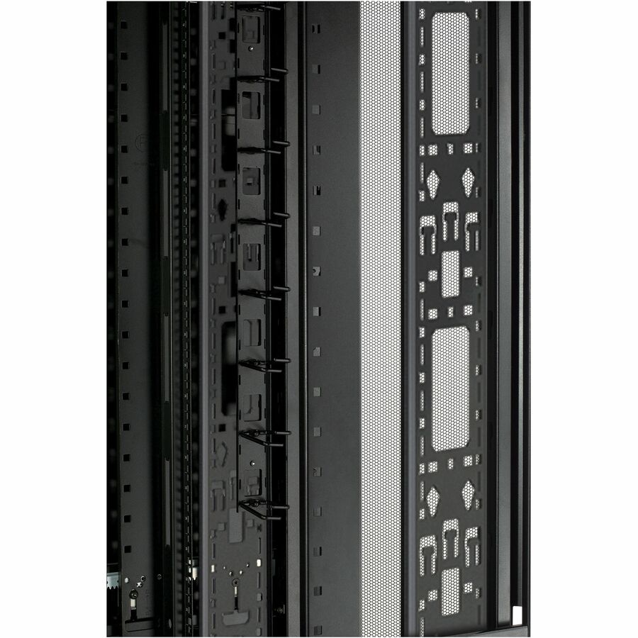APC NetShelter Cable Management, Vertical Cable Manager, for NetShelter SX 42U, Set of 2, Black, 117 x 1930 x 130 mm — AR7502