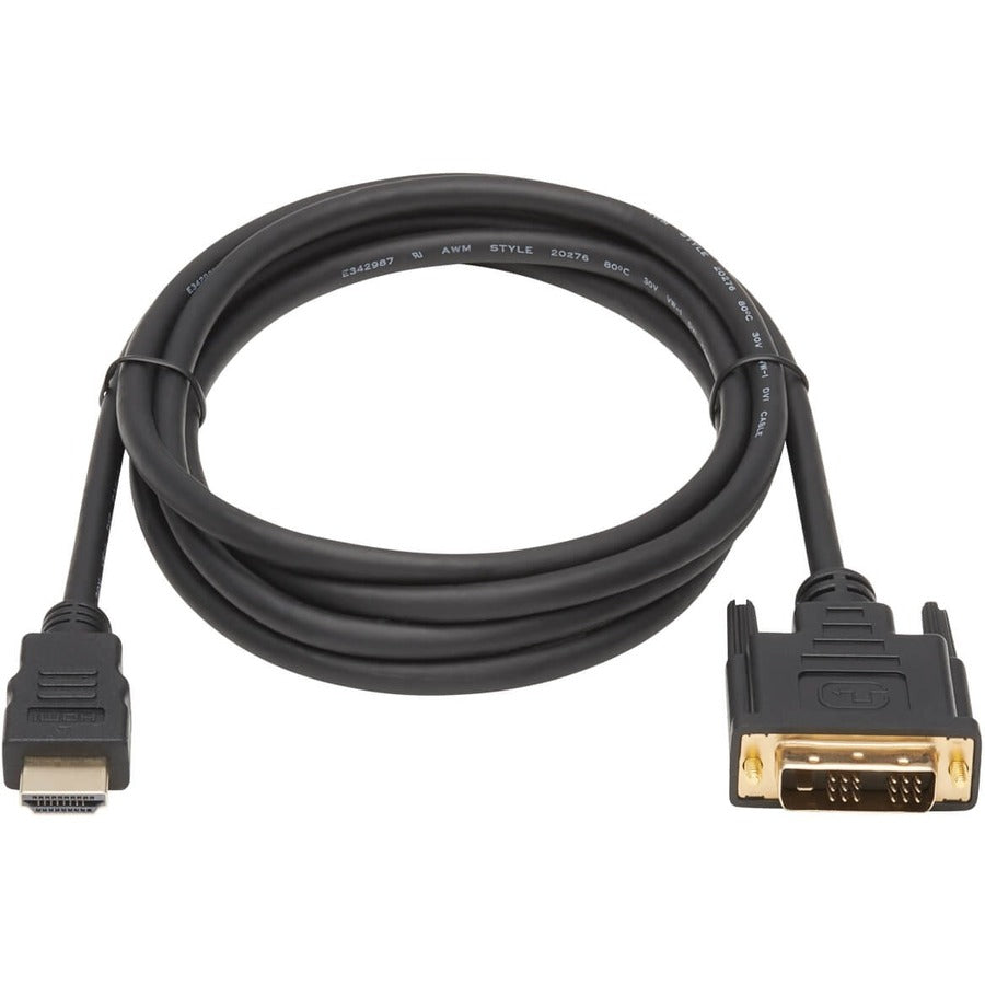 Eaton Tripp Lite Series HDMI to DVI Adapter Cable (HDMI to DVI-D M/M), 6 ft. (1.8 m) — P566-006