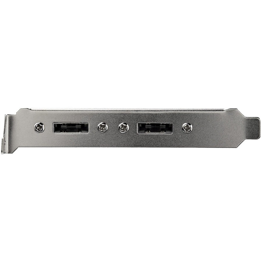 StarTech.com 2 Port SATA to eSATA Slot Plate Bracket - Serial ATA internal to external panel - 7 pin Serial ATA - 7 pin external Serial ATA — ESATAPLATE2