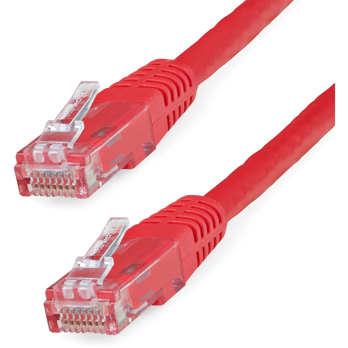 StarTech.com 20ft CAT6 Ethernet Cable - Red Molded Gigabit - 100W PoE UTP 650MHz - Category 6 Patch Cord UL Certified Wiring/TIA — C6PATCH20RD