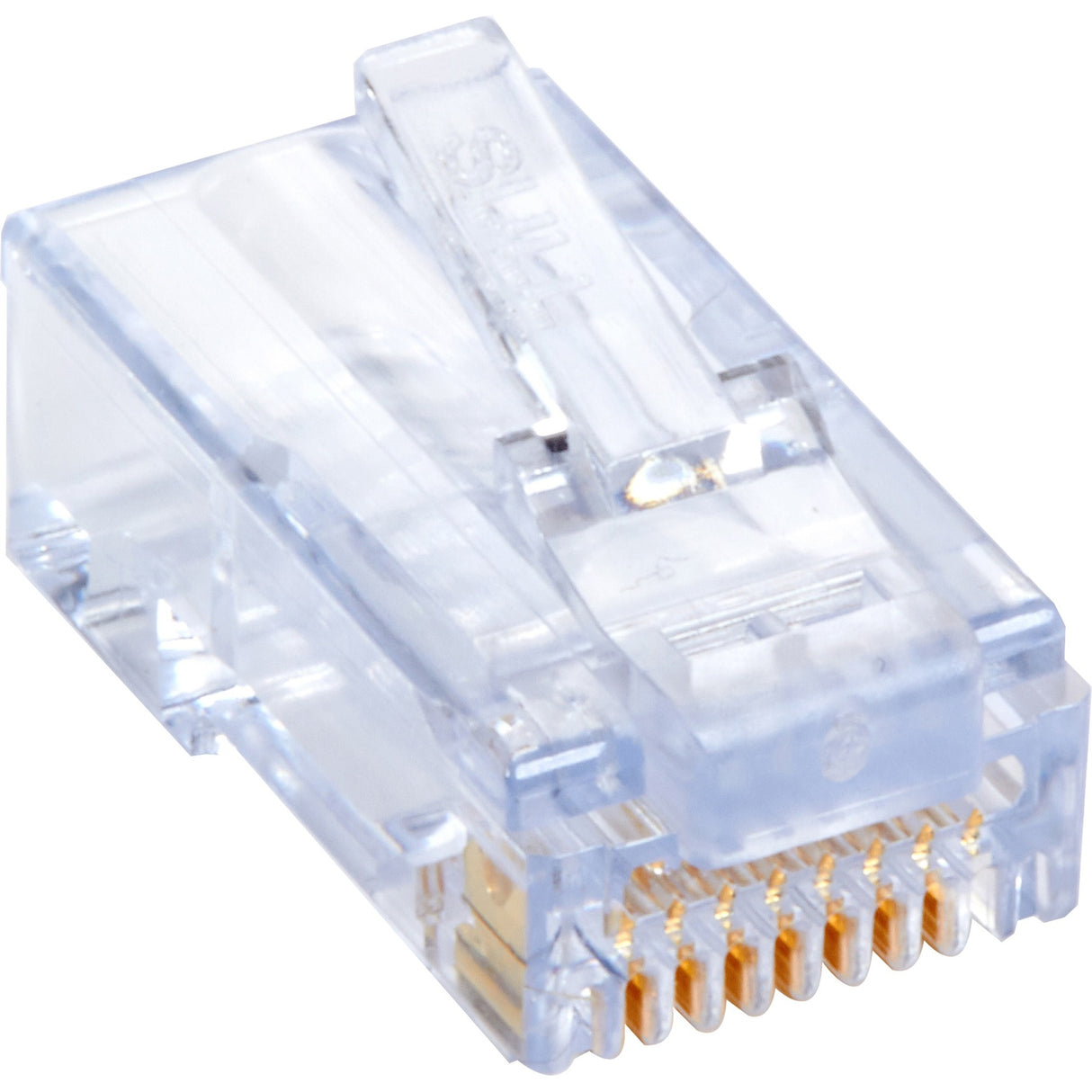 Black Box CAT6 EZ RJ45 Modular Plug Connector-Unshielded TAA 100-Pack — C6EZUP-100PAK