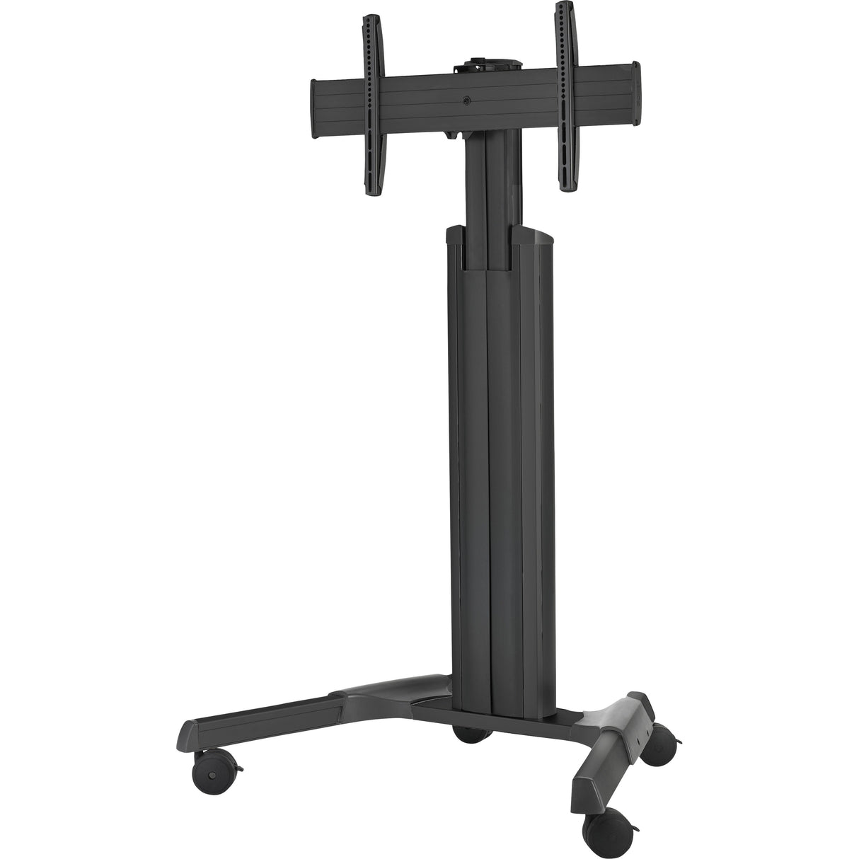 Chief Fusion Adjustable Mobile Display Cart - For Displays 42-86" - Black — LPAUB