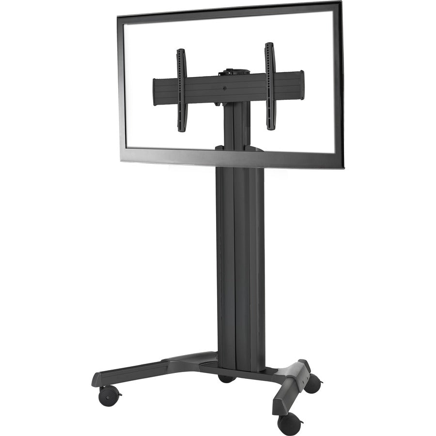 Chief Fusion Adjustable Mobile Display Cart - For Displays 42-86" - Black — LPAUB
