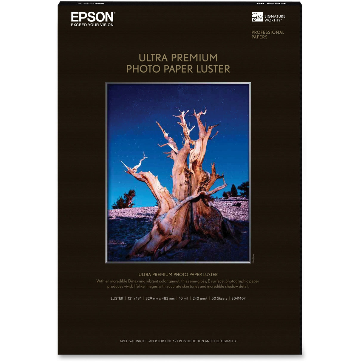 Epson Ultra Premium Luster Photo Paper — S041407