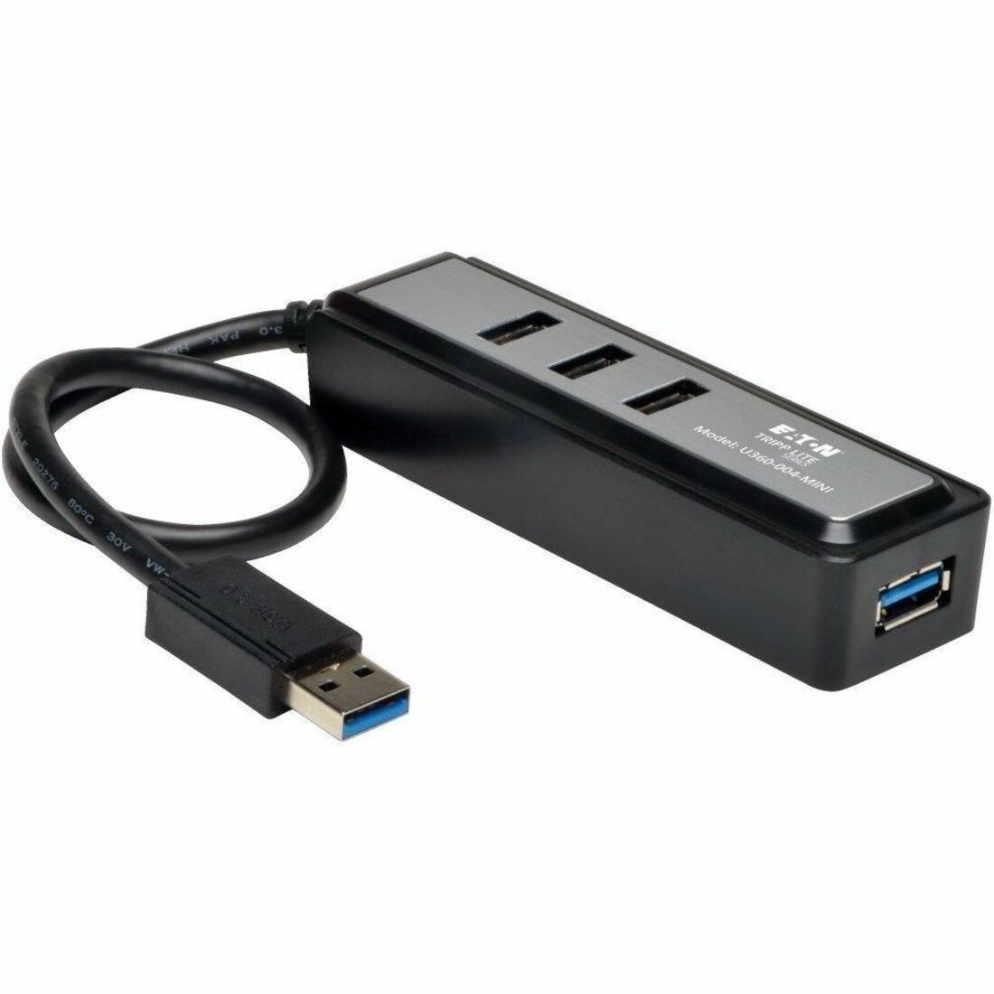 Eaton Tripp Lite Series 4-Port Portable USB 3.x (5Gbps) Hub — U360-004-MINI