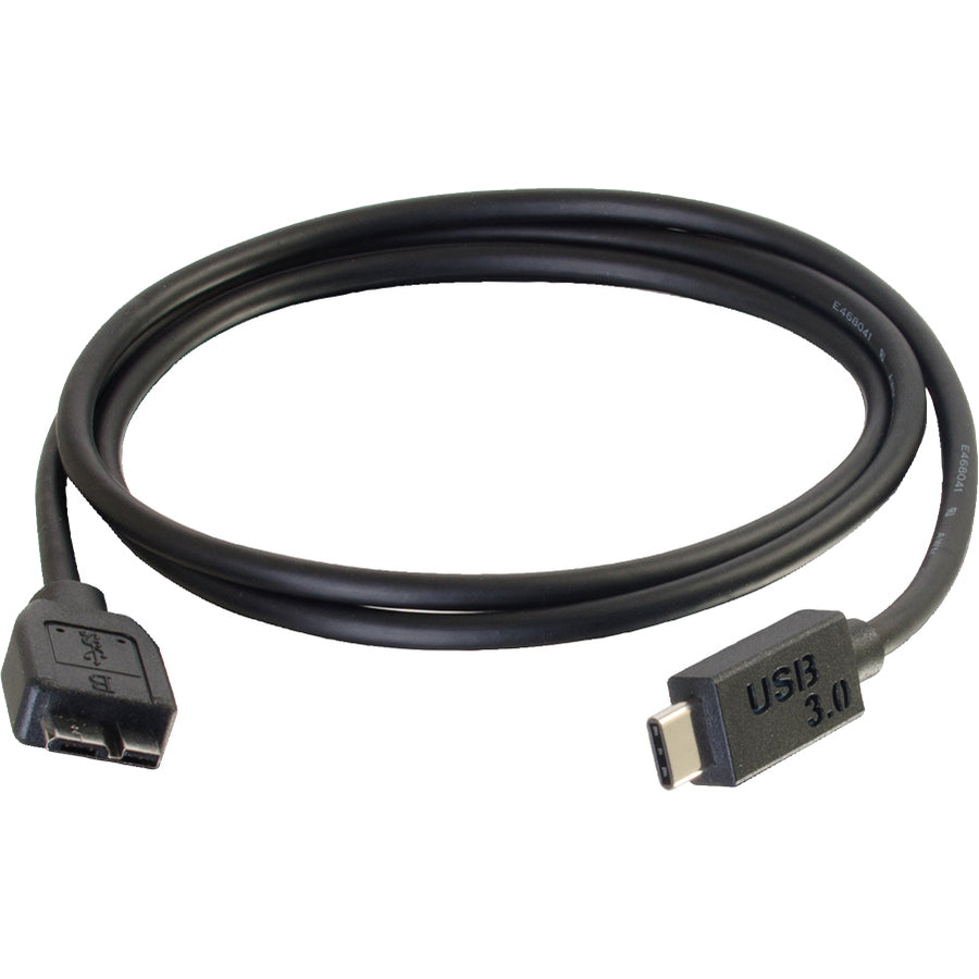 C2G 6ft USB C to USB Micro B Cable - USB 3.2 - 5Gbps - M/M — 28863
