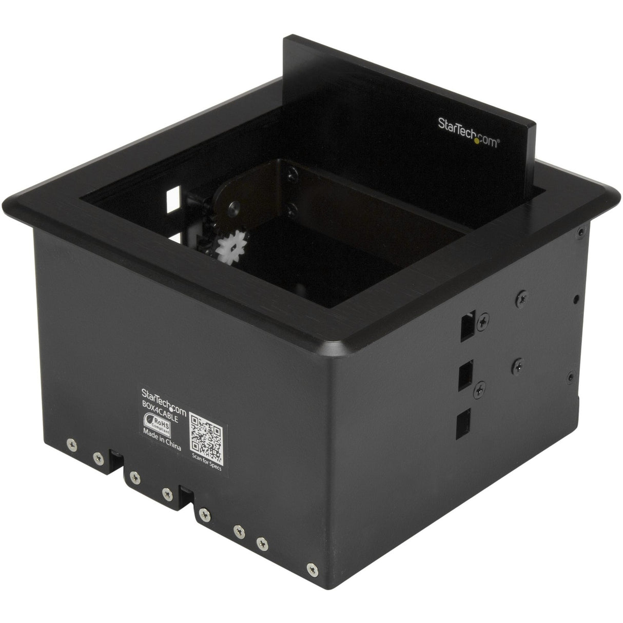 StarTech.com Conference Table Cable Management Box - Table Top - Conference Room AV - Conference Table Connectivity Box — BOX4CABLE