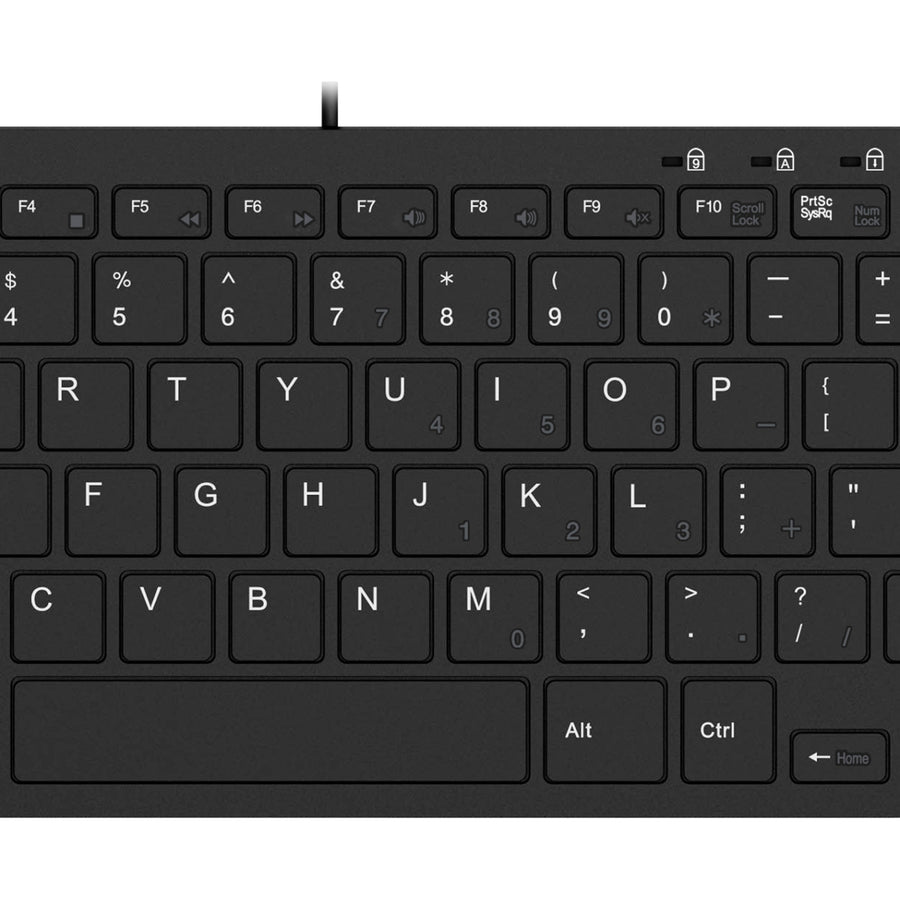Adesso Mini Keyboard with USB Hubs — AKB-510HB