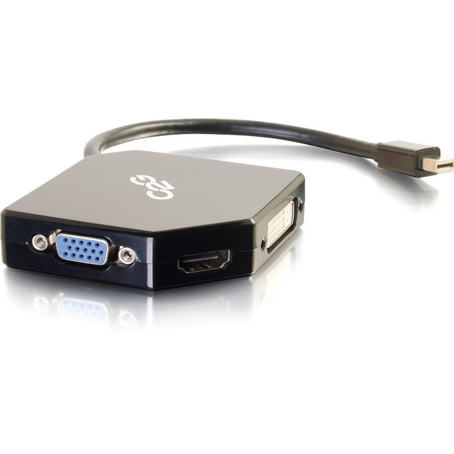 C2G Mini DisplayPort to HDMI, VGA, or DVI Adapter Converter — 54341