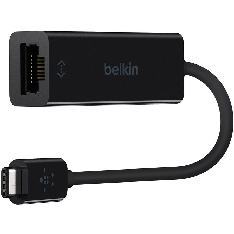 Belkin USB-C to Gigabit Ethernet Adapter USB 3.0 network adapter - Black — B2B145-BLK