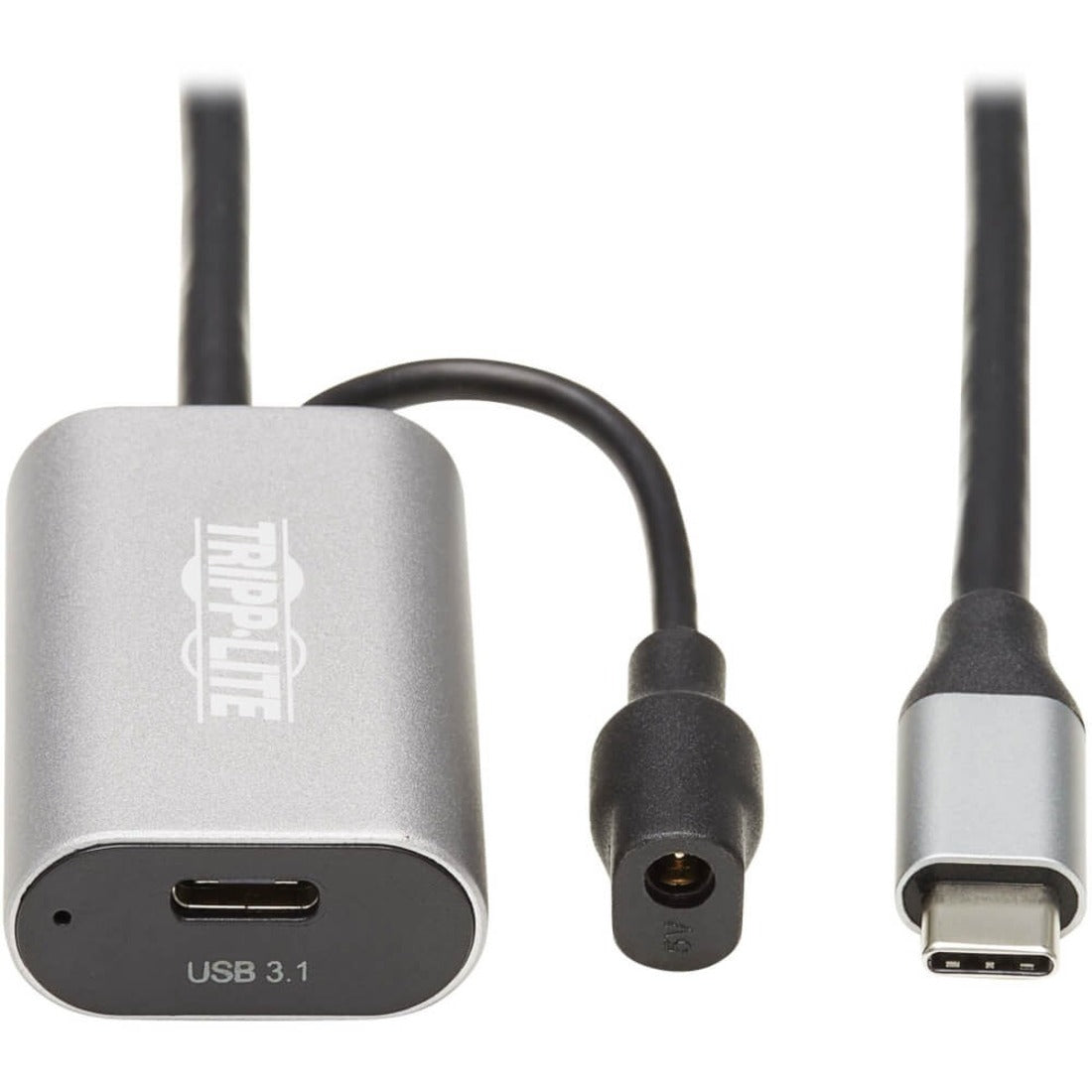 Eaton Tripp Lite Series USB 3.2 Gen 1 Active Extension Cable - USB-C to USB-C (M/F), 5 Gbps, Data Only, 5 m (16.4 ft.) — U330-05M-C2C