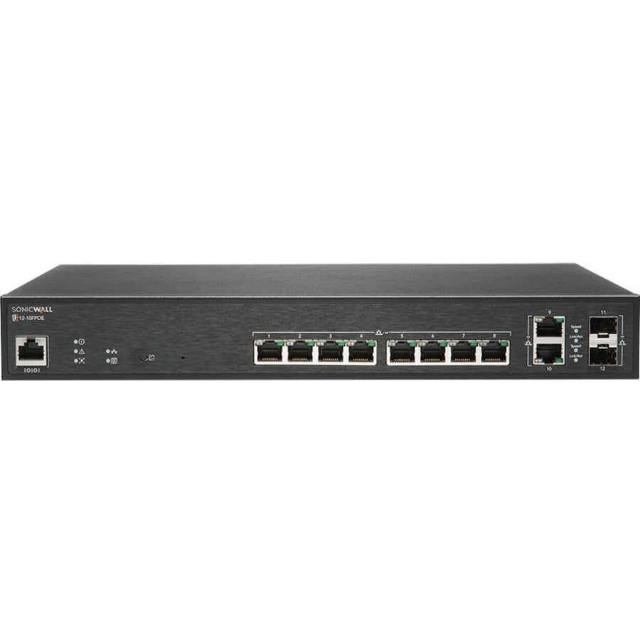 SonicWall Switch SWS12-10FPOE — 02-SSC-2464