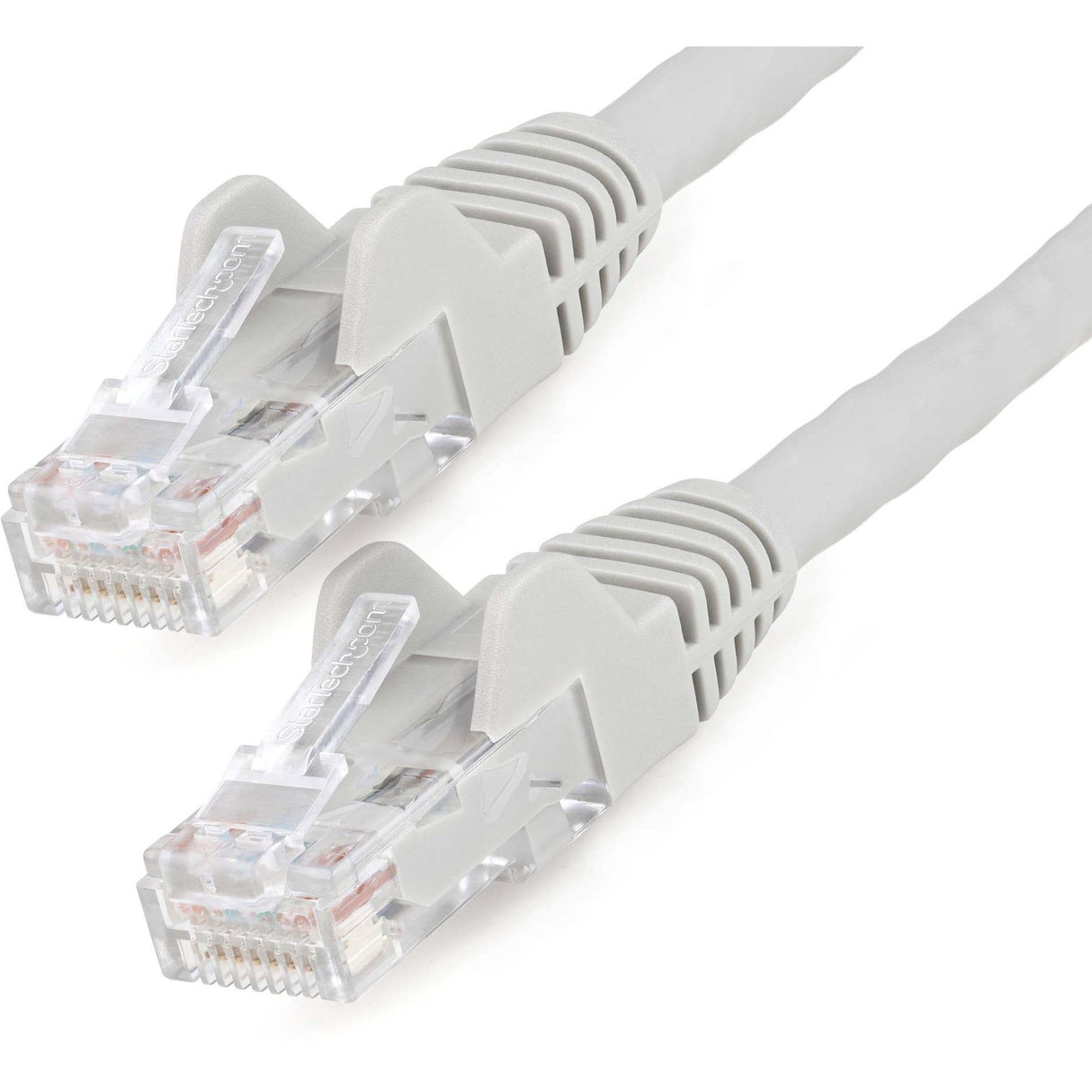StarTech.com 4.6m(15ft) CAT6 Ethernet Cable, LSZH (Low Smoke Zero Halogen) 10 GbE Snagless 100W PoE UTP RJ45 Gray Network Patch Cord, ETL — N6LPATCH15GR