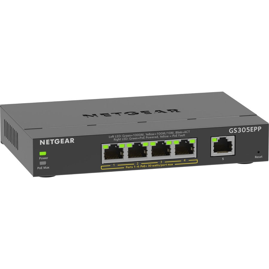 Netgear GS305EPP Ethernet Switch — GS305EPP-100NAS