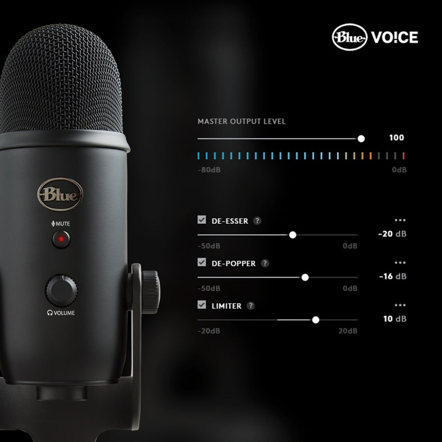 Blue Yeti Wired Condenser Microphone — 988-000100