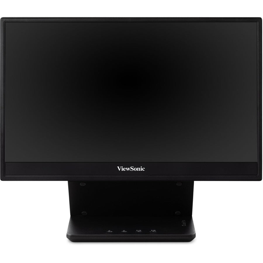 ViewSonic VP16-OLED 15.6 Inch 1080p Portable OLED Monitor with 2 Way Powered 40W USB C, Pantone Validated, Factory Calibrated, Built in Ergonomic Stand with Protective Cover — VP16-OLED