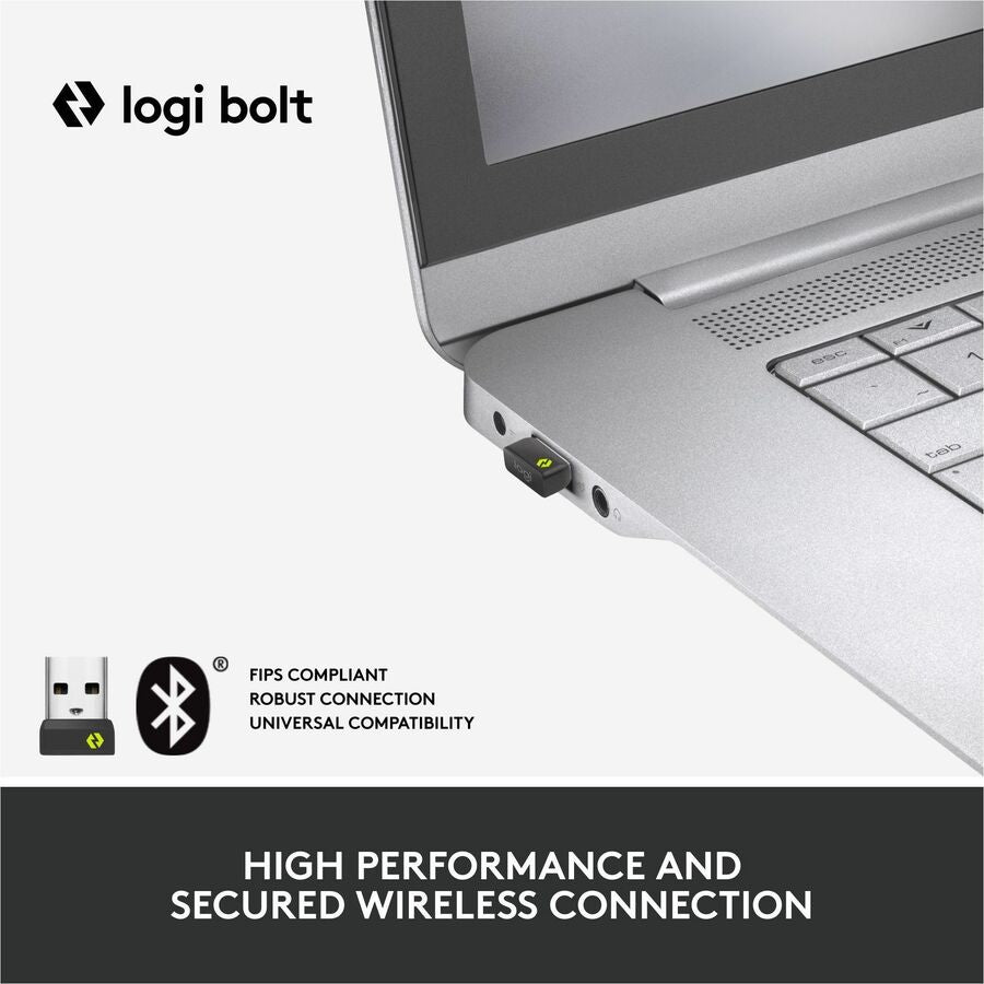 Logitech Ergo K860 Split Wireless Keyboard for Business - Ergonomic Design, Secured Logi Bolt Technology, Graphite — 920-010175
