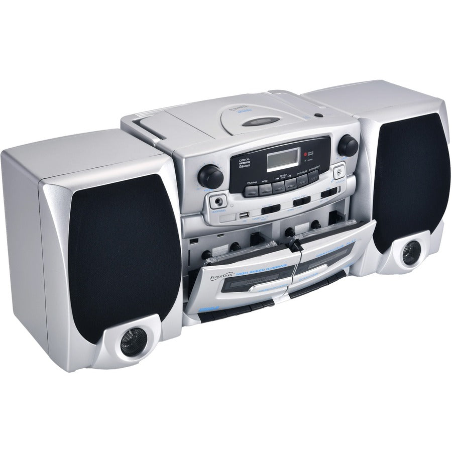 Supersonic SC-2121BT Micro Hi-Fi System - Black — SC-2121BT