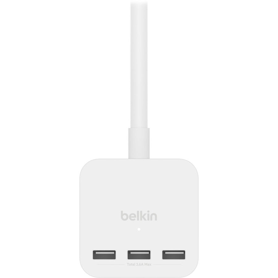 Belkin 3-Outlet Power Cube with 5-Foot Cord and USB-A Ports — SRA006p3tt5