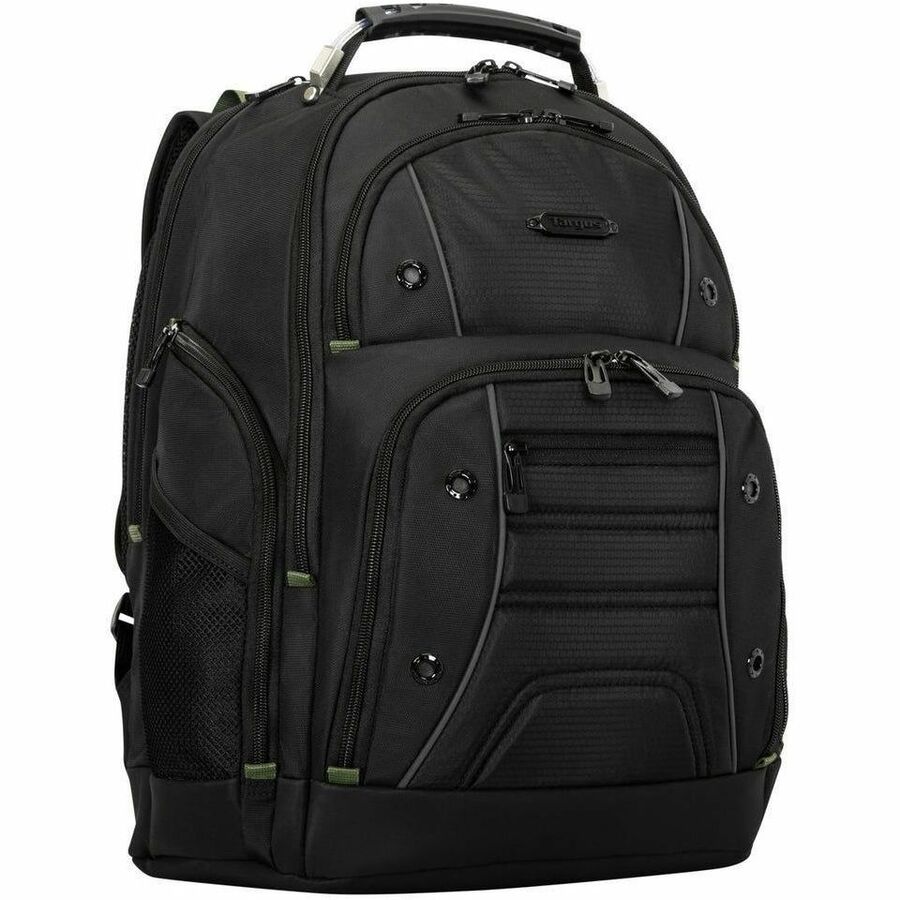 Targus Drifter TBB63805GL Carrying Case Rugged (Backpack) for 15" to 16" Notebook - Black - TAA Compliant — TBB63805GL