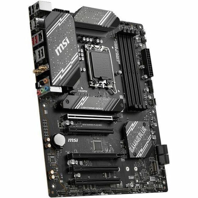 MSI B760 GAMING PLUS WIFI Gaming Desktop Motherboard - Intel B760 Chipset - Socket LGA-1700 - ATX — B760GPWIFI