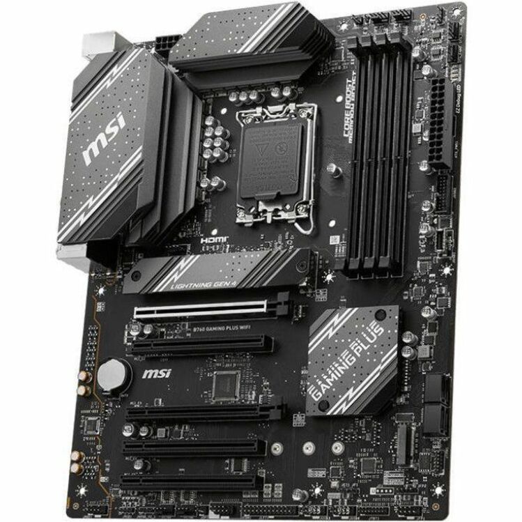 MSI B760 GAMING PLUS WIFI Gaming Desktop Motherboard - Intel B760 Chipset - Socket LGA-1700 - ATX — B760GPWIFI
