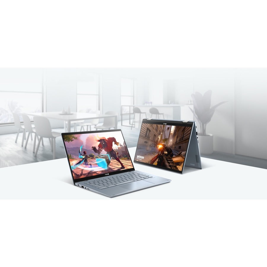 Asus ExpertBook CX54 Chromebook Plus Enterprise CX5400 CX5403CMA-GE562 14" Touchscreen Chromebook - WQXGA - Intel Core Ultra 5 115U - 16 GB - 512 GB SSD - Fog Silver — CX5403CMA-GE562