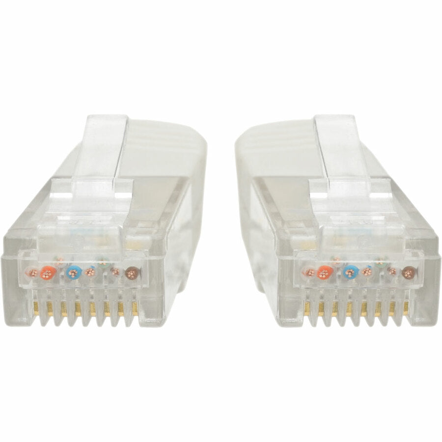 Eaton Tripp Lite Series Cat6 Gigabit Molded (UTP) Ethernet Cable (RJ45 M/M), PoE, White. 100 ft. (30.5 m) — N200-100-WH