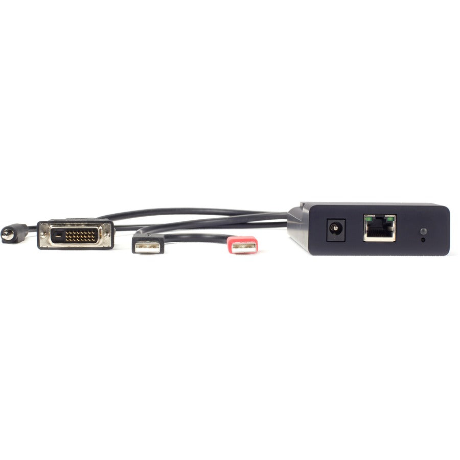 Emerald® Zero U DVI KVM-over-IP Transmitter - Single Head, HD, USB-HID, Audio, 12-in. — EMD200DV-T