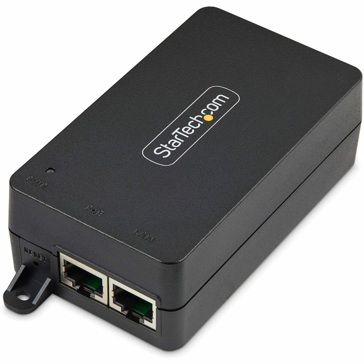 StarTech.com 1-Port 10Gbps Gigabit PoE++ Injector, 60W, 2.5/5/10G Ethernet/10/100/1000M, PoE++ (802.3af/at/bt), Wall Mountable, Unmanaged — AF31XC-POE-INJECTOR
