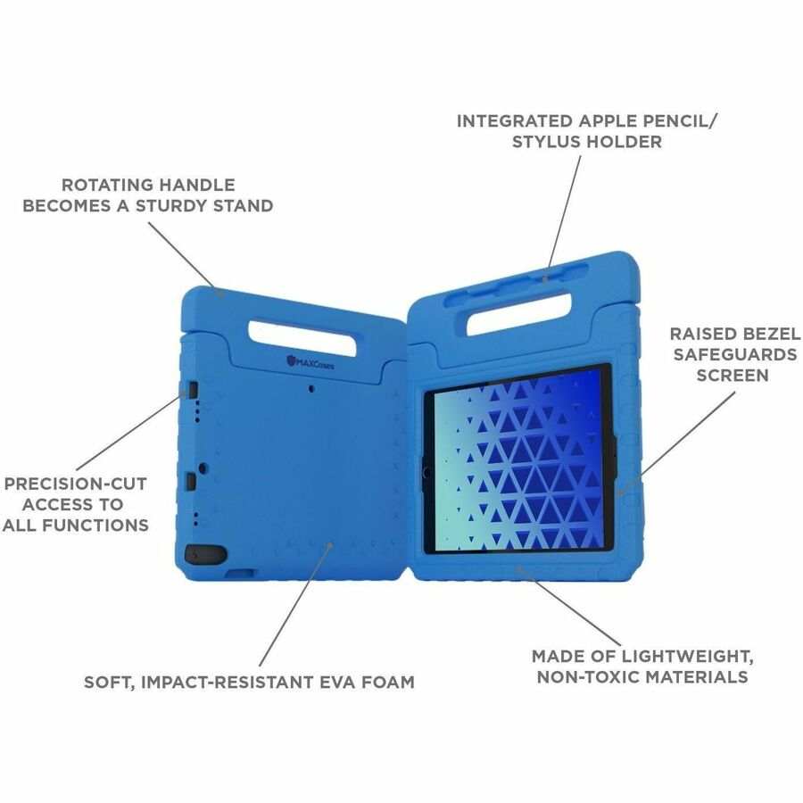 Shieldy-K Foam Case for iPad 10 (Blue) — AP-SK-IP10-BLU