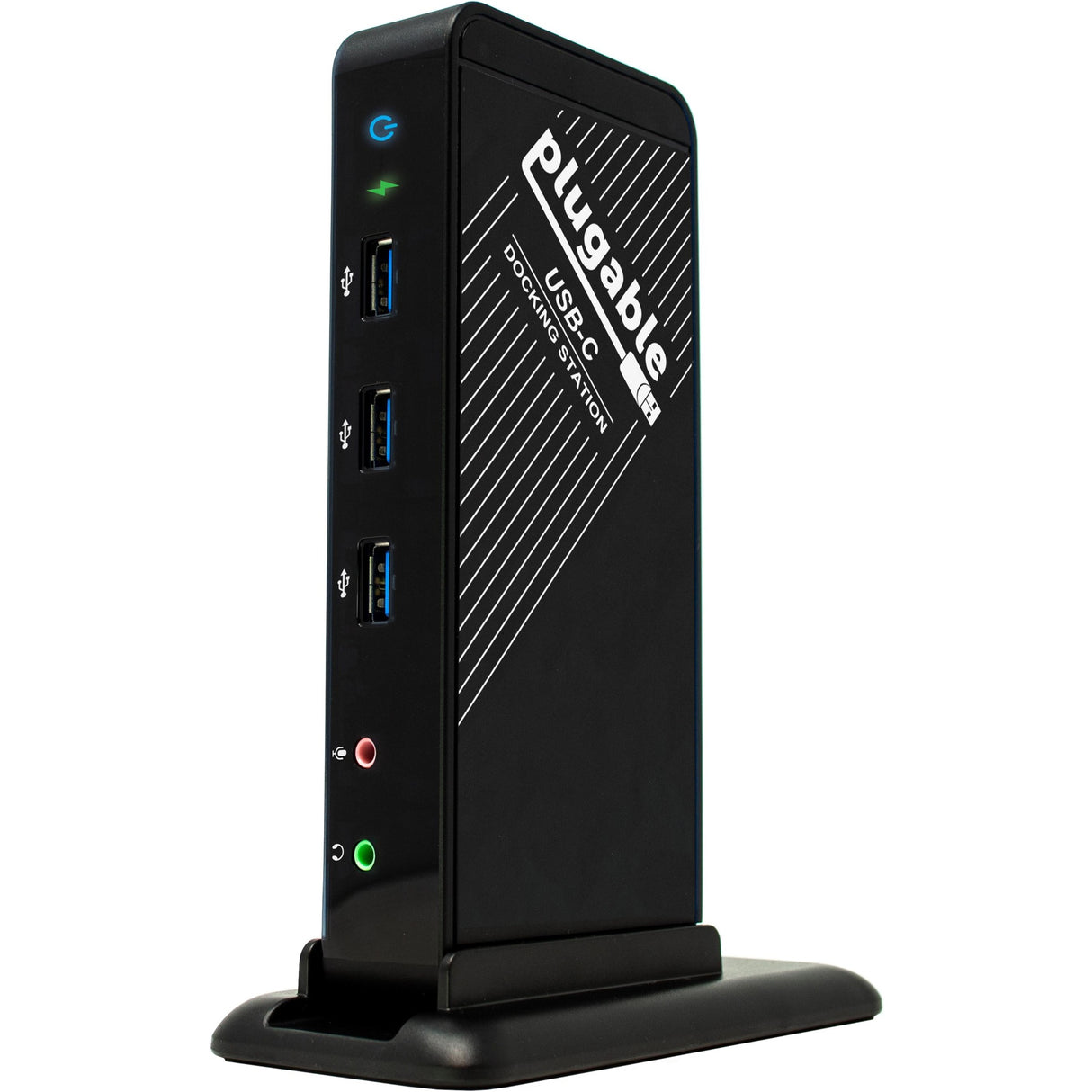 Plugable USB C Docking Station with Charging, Compatible with Thunderbolt 3 and USB-C MacBooks and Specific Windows, Chromebook, Linux Systems — UD-CA1A