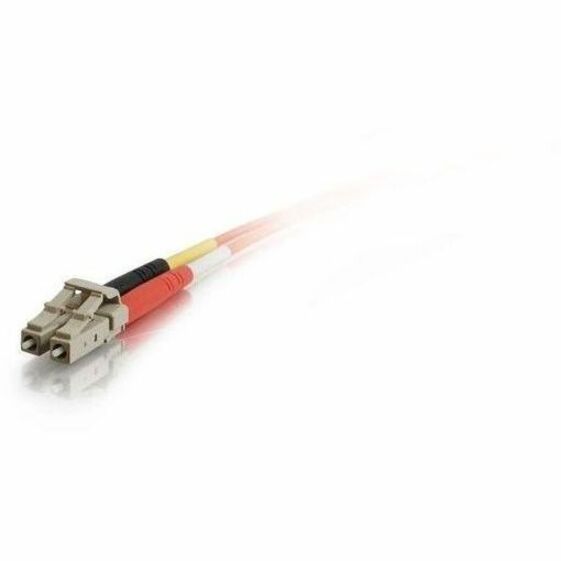 C2G 19.7ft (6m) LC-SC 50/125 OM2 Duplex Multimode PVC Fiber Optic Cable - Orange — 33019